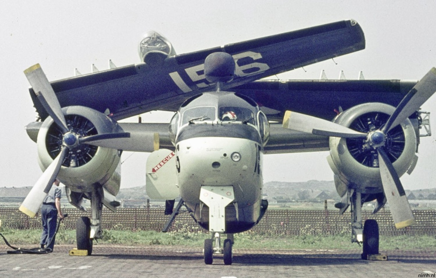 s-2n tracker grumman anti submarine aircraft royal netherlands navy koninklijke marine 156 02