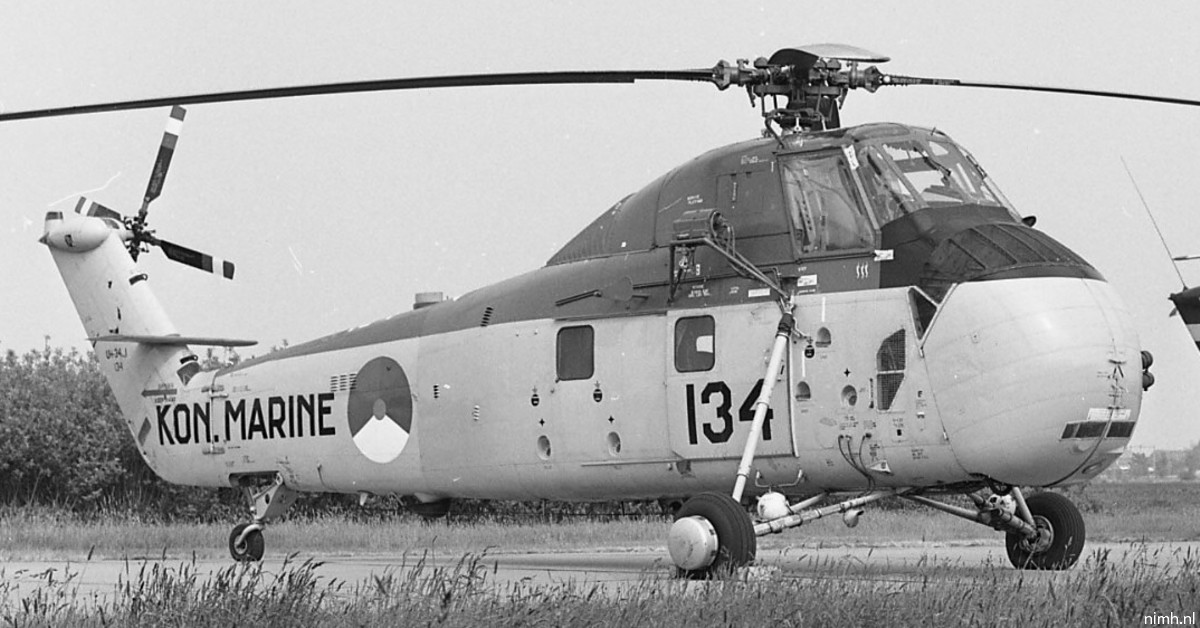 sikorsky sh-34j uh-34j hss-1n helicopter royal netherlands navy koninklijke marine 134 03