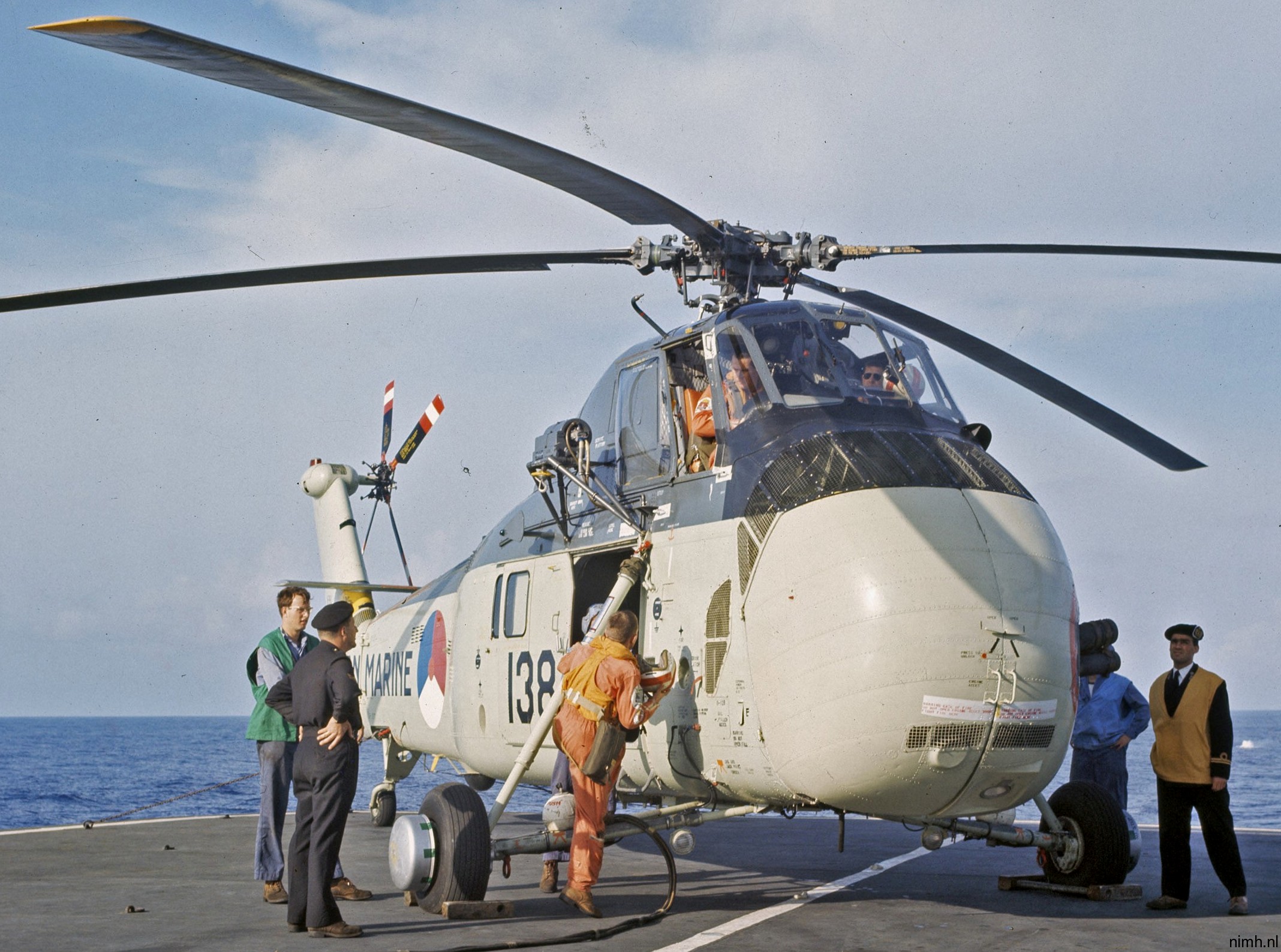 sikorsky sh-34j uh-34j hss-1n helicopter royal netherlands navy koninklijke marine 138 05