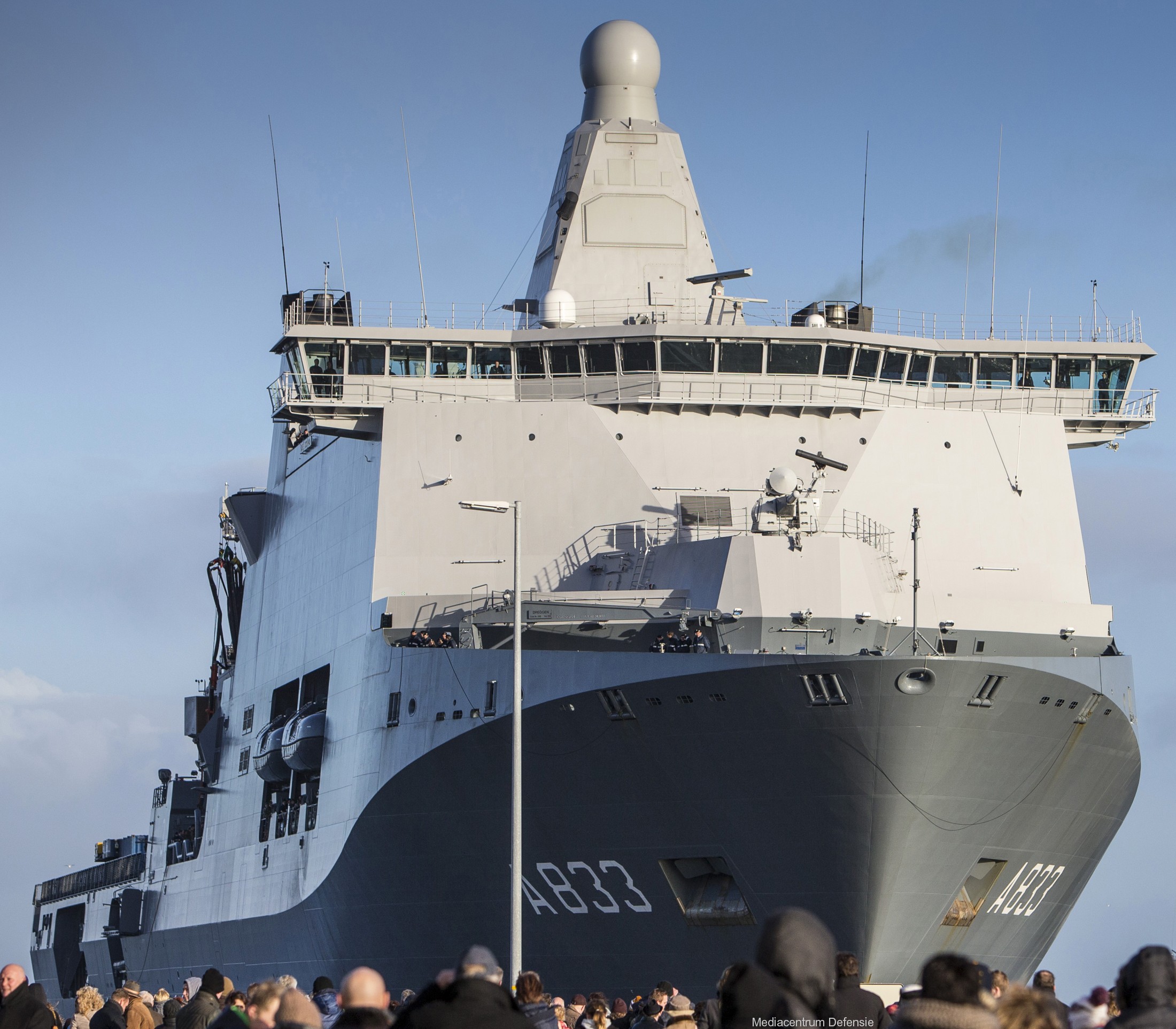 a-833 hnlms karel doorman joint support ship royal netherlands navy koninklijke marine 16 galati damen schelde shipyard