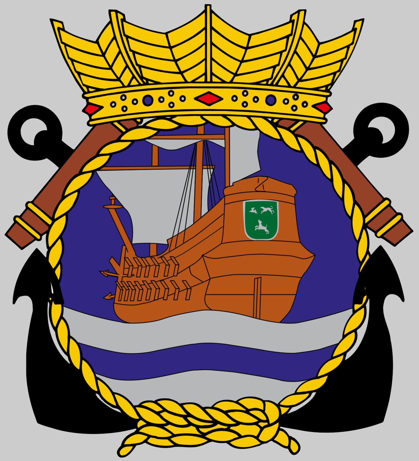 l-801 hnlms johan de witt zr ms insignia crest patch badge amphibious ship royal netherlands navy 03