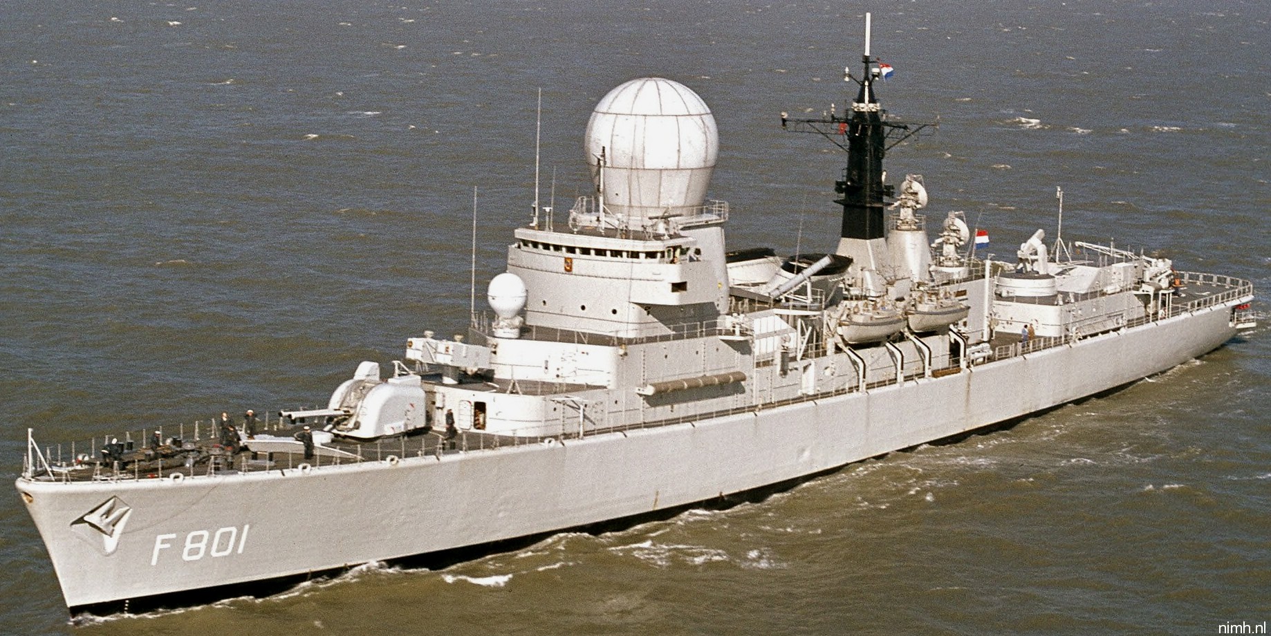 hnlms tromp f-801 class guided missile frigate royal netherlands navy koninklijke marine schelde 22x