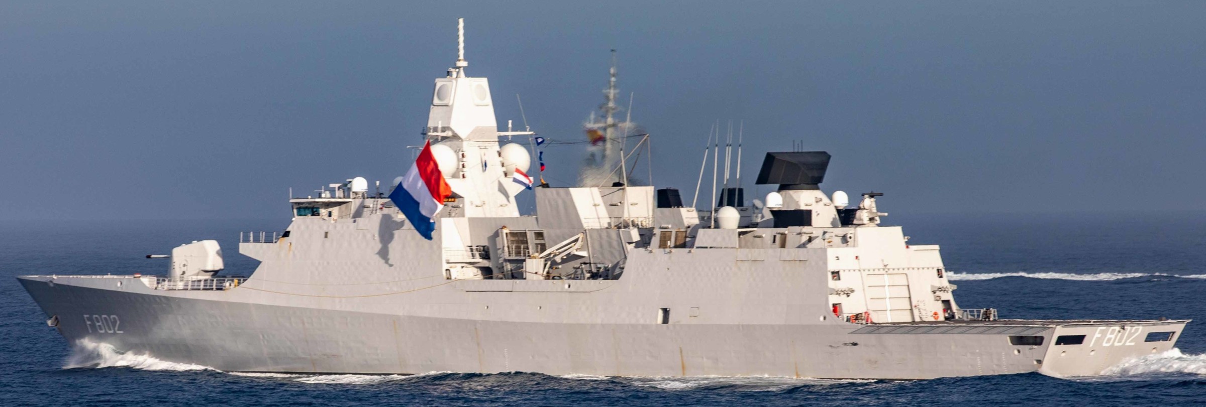 f802 hnlms de zeven provincien guided missile frigate ffg royal netherlands navy 31