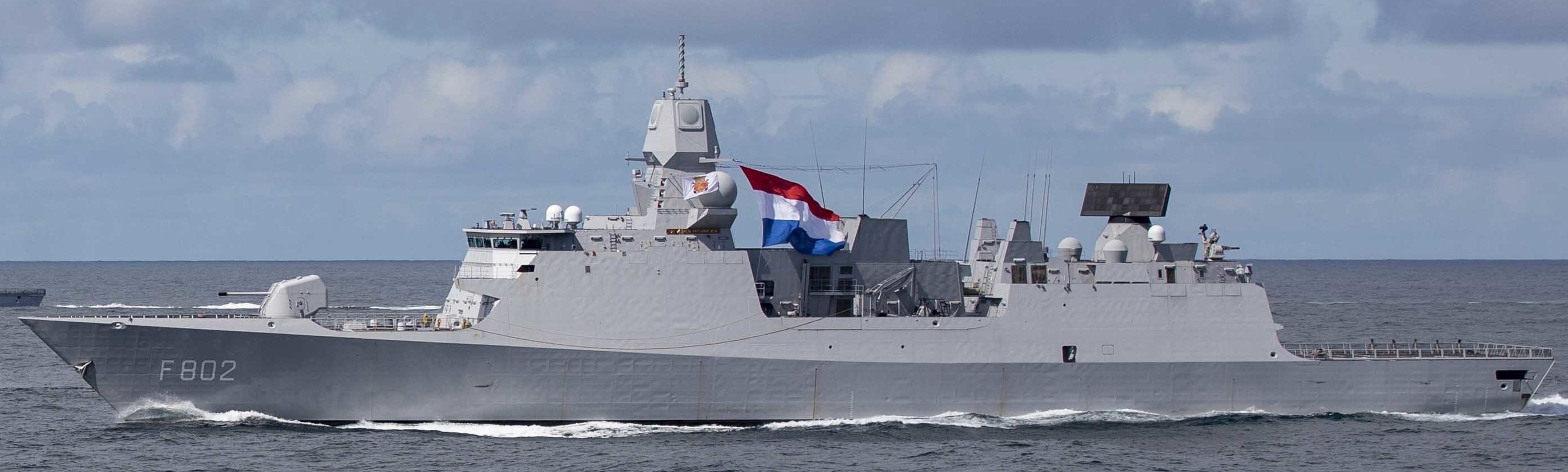 f802 hnlms de zeven provincien guided missile frigate ffg royal netherlands navy 32