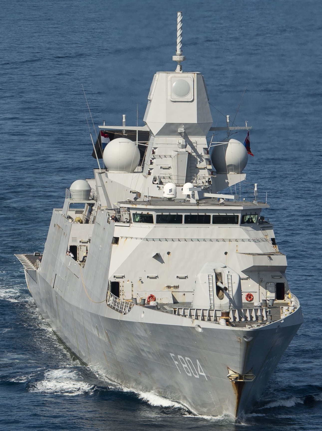 f804 hnlms de ruyter guided missile frigate ffg lcf royal netherlands navy 42