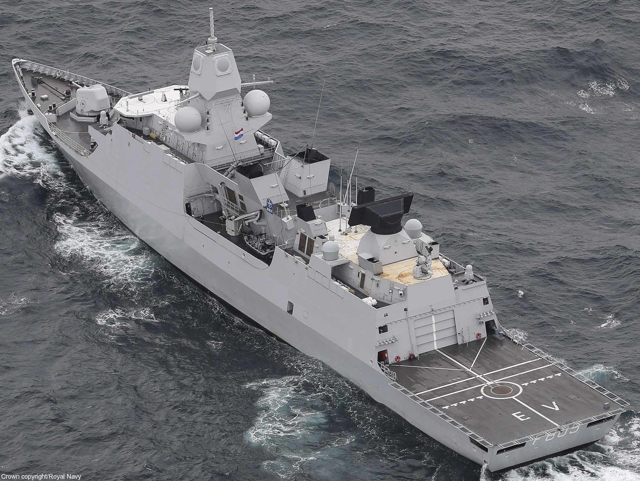 f805 hnlms evertsen guided missile frigate ffg lcf royal netherlands navy 42