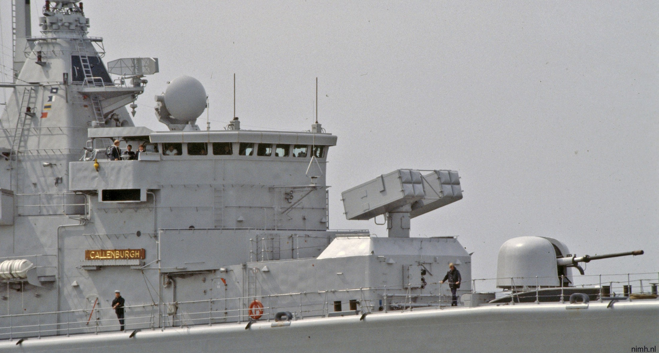 hnlms callenburgh f-808 kortenaer standard class frigate s-fregat royal netherlands navy koninklijke marine mk.29 rim-7 sea sparrow 13