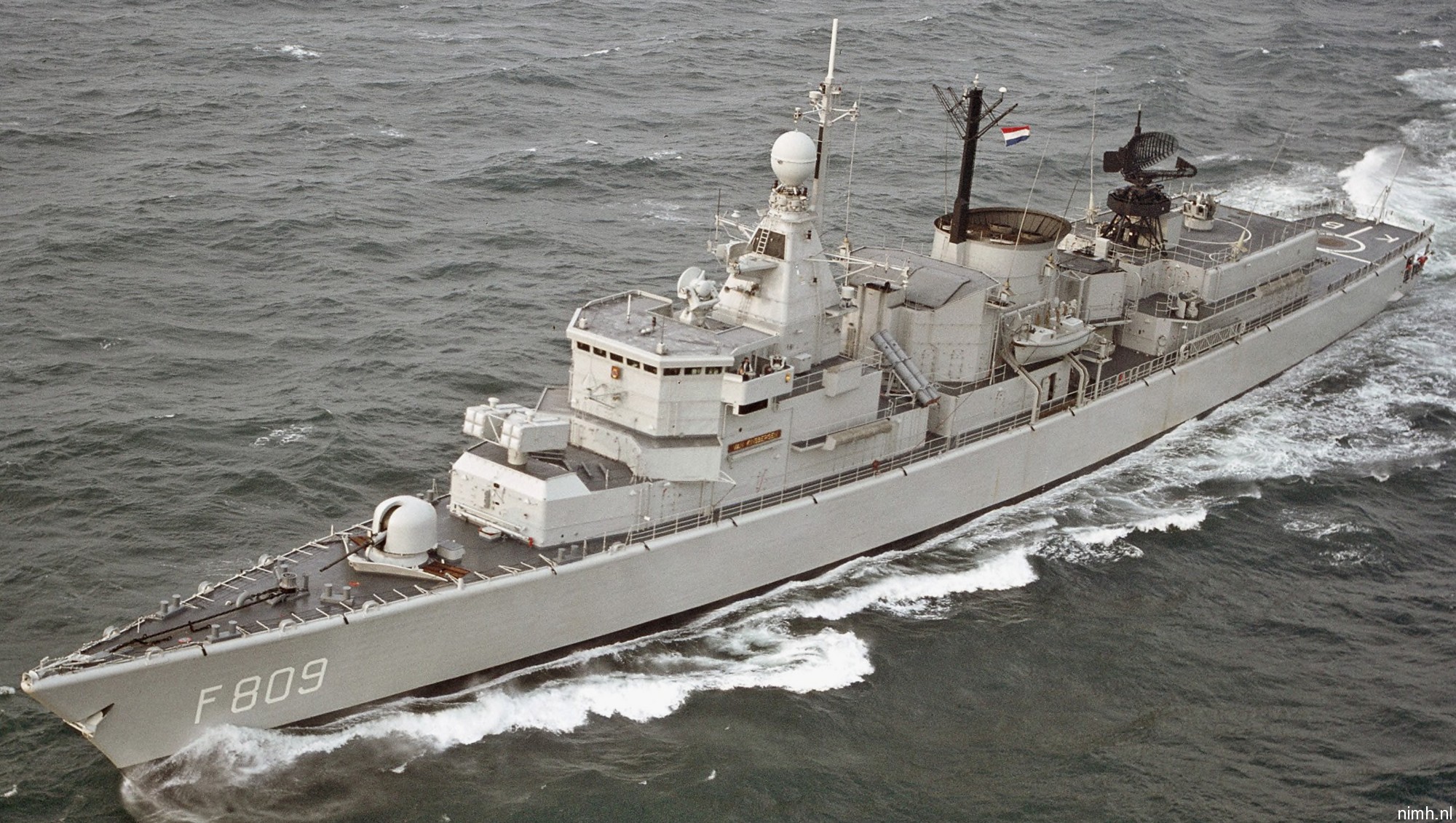 hnlms van kinsbergen f-809 kortenaer standard class frigate s-fregat royal netherlands navy koninklijke marine schelde 22x