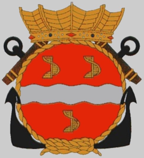 hnlms banckert f-810 insignia crest patch badge kortenaer standard class frigate royal netherlands navy 02c