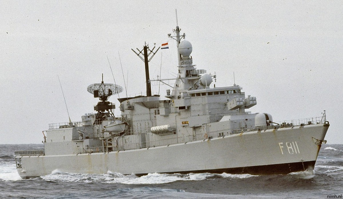 hnlms piet heyn f-811 kortenaer standard class frigate s-fregat royal netherlands navy koninklijke marine 11