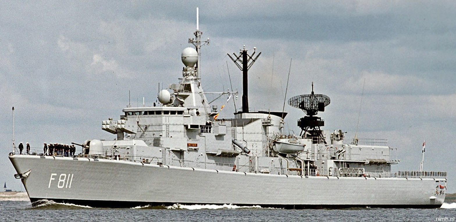 hnlms piet heyn f-811 kortenaer standard class frigate s-fregat royal netherlands navy koninklijke marine 12