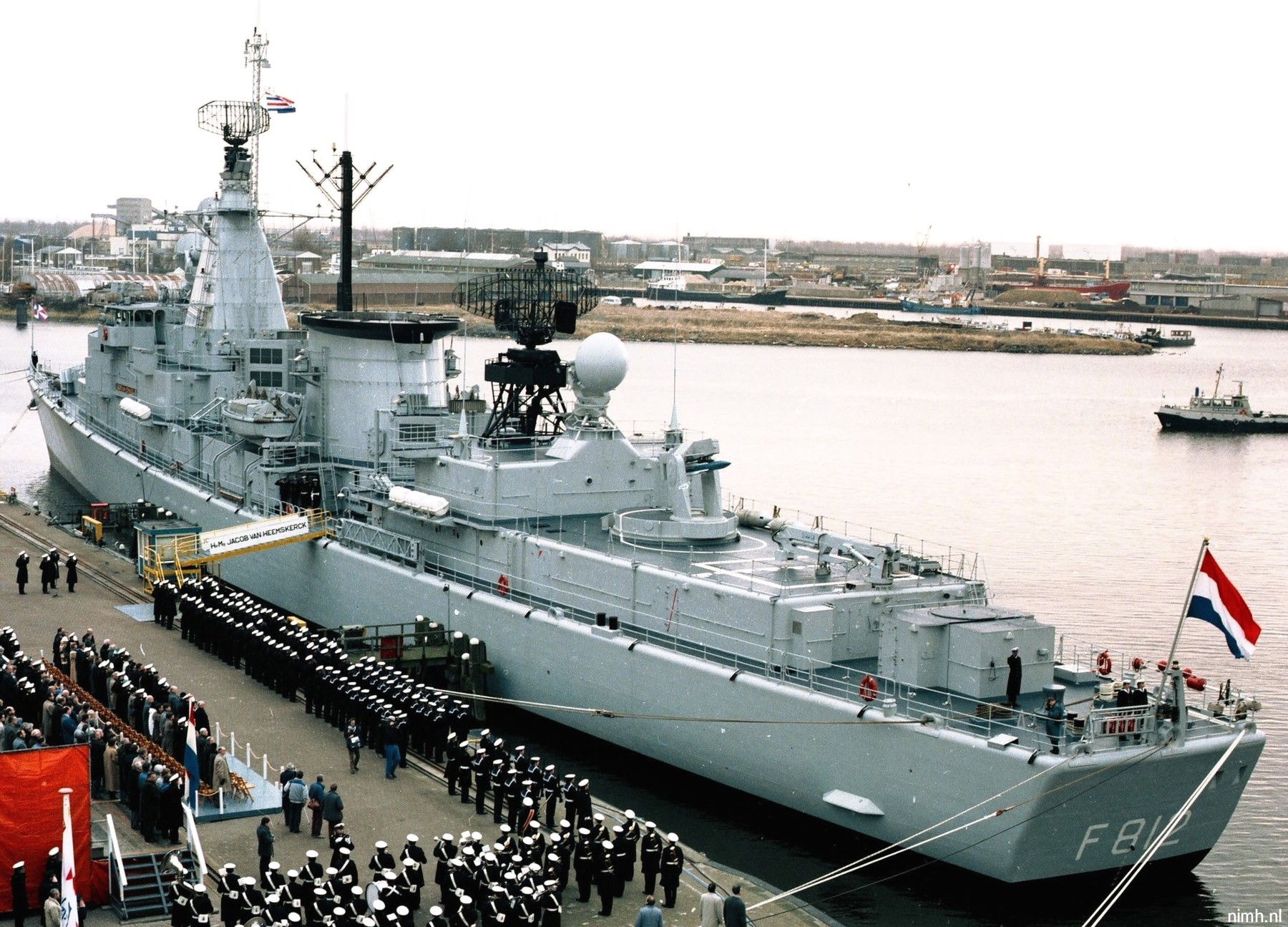 hnlms jacob van heemskerck f-812 class guided missile frigate l-fregat royal netherlands navy koninklijke marine 30