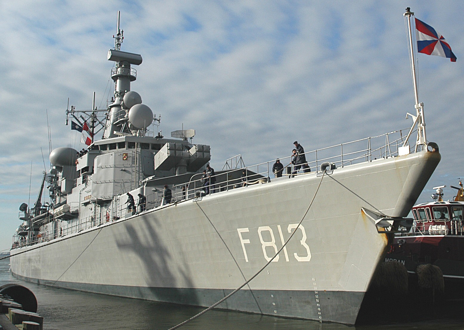 hnlms witte de with f-813 jacob van heemskerck class guided missile frigate l-fregat royal netherlands navy koninklijke marine 02