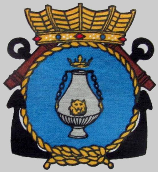 hnlms abraham crijnssen f-816 insignia crest patch badge kortenaer standard class frigate royal netherlands navy 02c