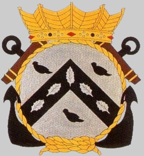 hnlms abraham van der hulst f-832 insignia crest patch badge multipurpose frigate royal netherlands navy 02x