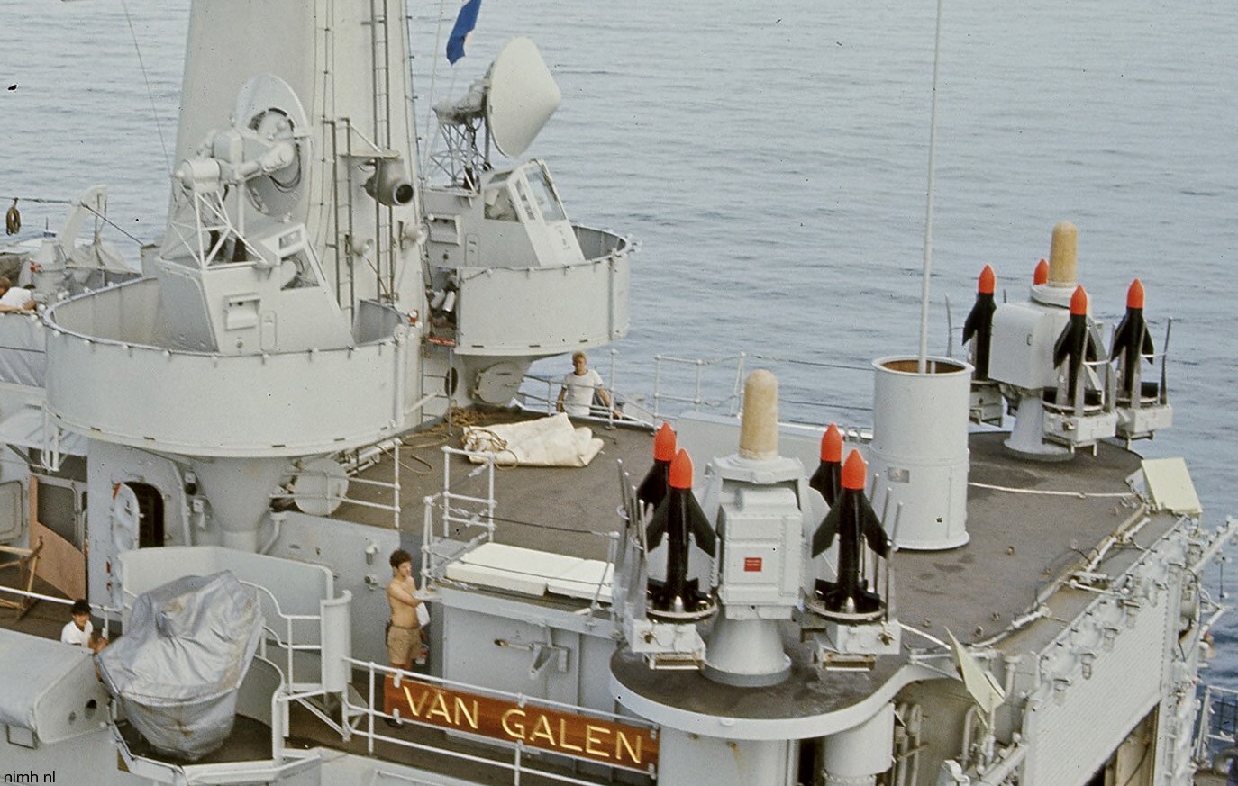 van speijk class frigate royal netherlands navy koninklijke marine seacat sam missile m44 radar optical director 06