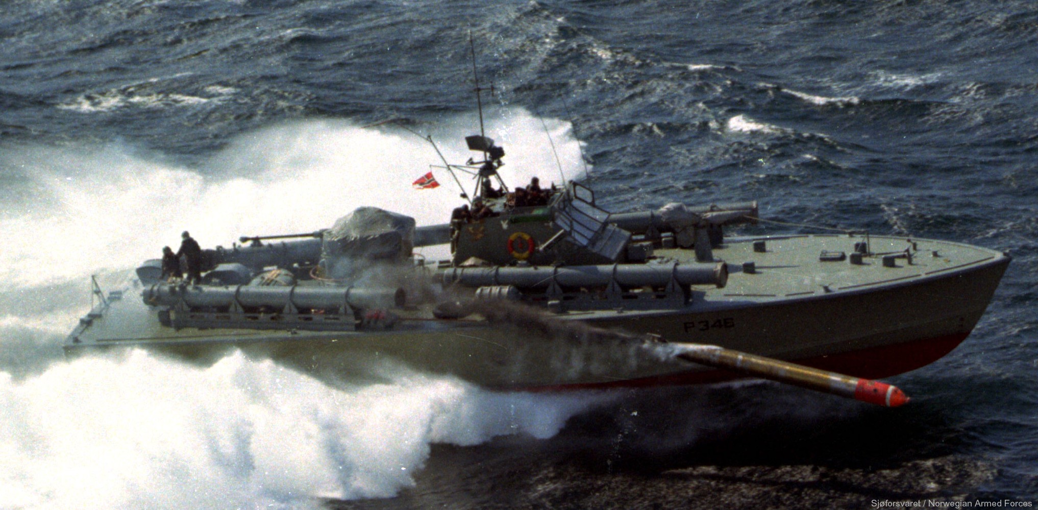 tjeld class fast attack craft torpedo boat motortorpedobåt mtb royal norwegian navy sjøforsvaret jo 533mm 21" bofors