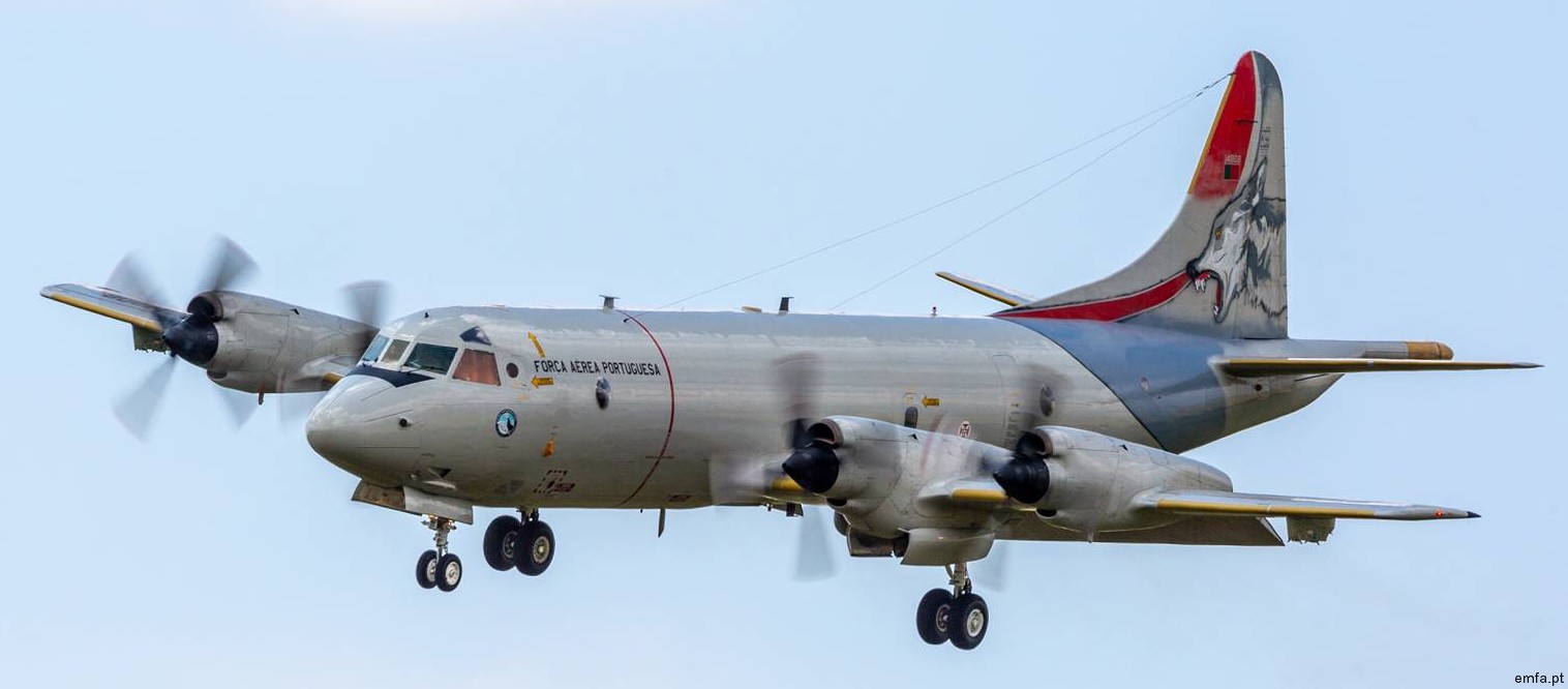 lockheed p-3c orion cup+ portuguese air force forca aerea 601 squadron lobos maritime patrol mpa 13