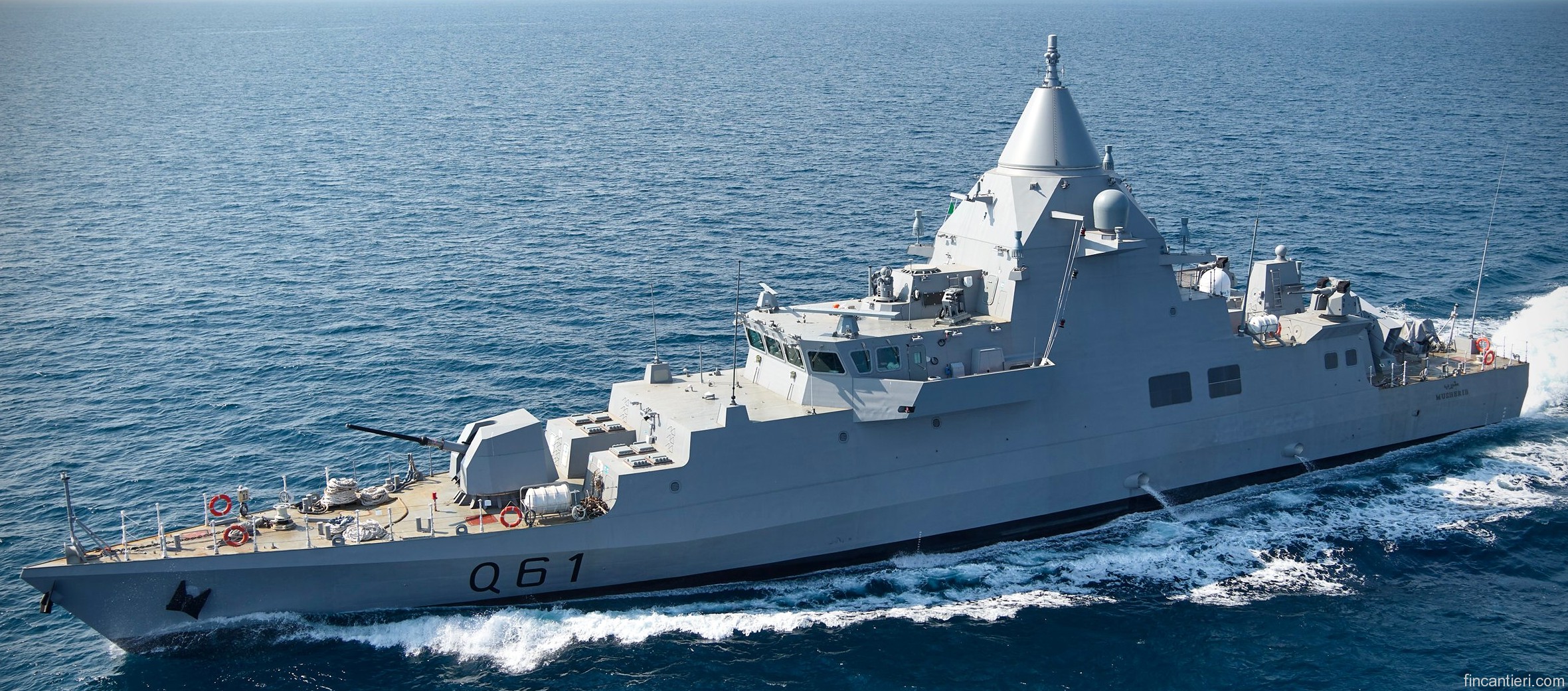 Musherib class Offshore Patrol Vessel OPV Qatari Emiri Navy