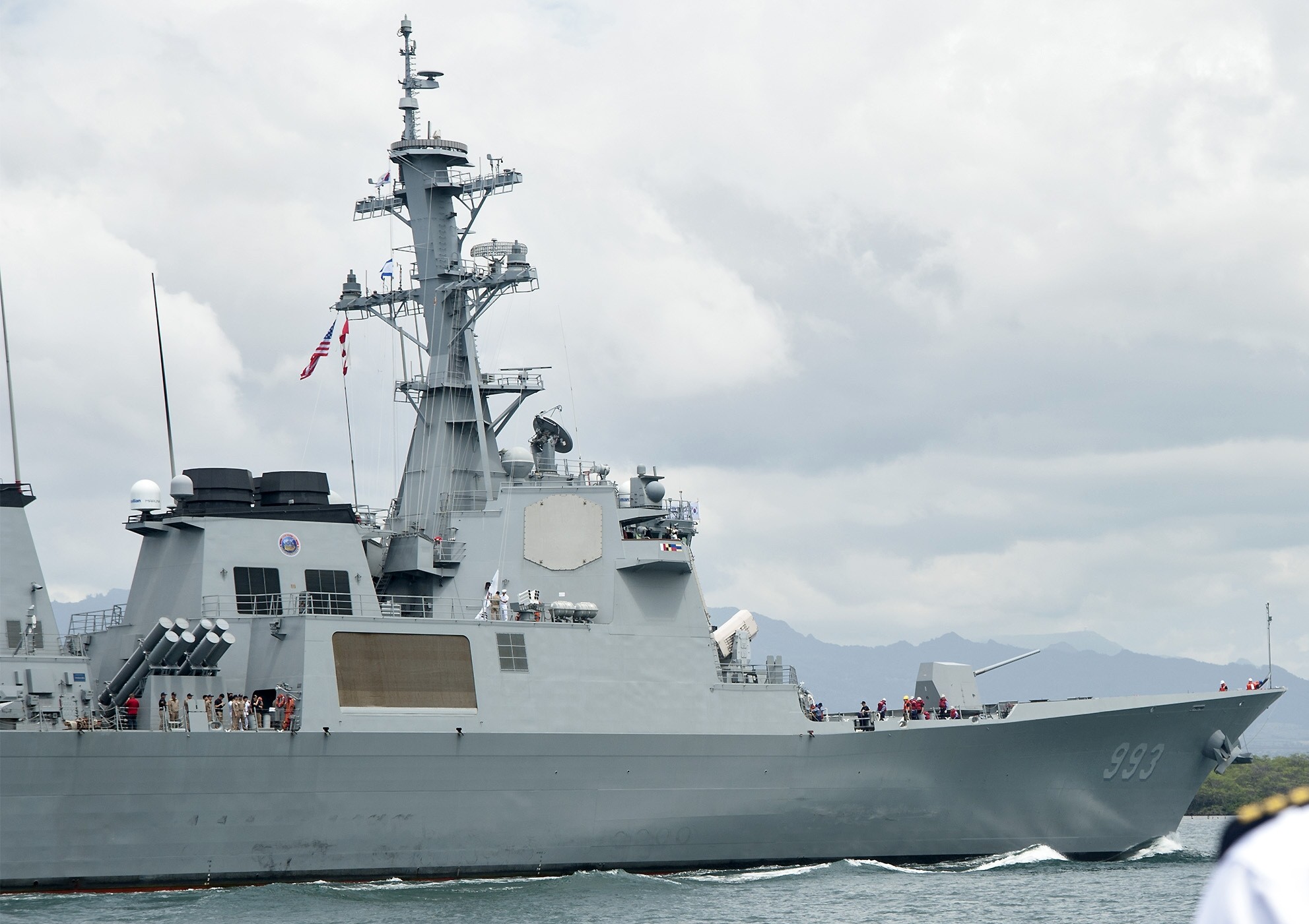 ddg-993 roks seoae ryu seong-ryong sejong the great class guided missile destroyer aegis republic of korea navy rokn 12