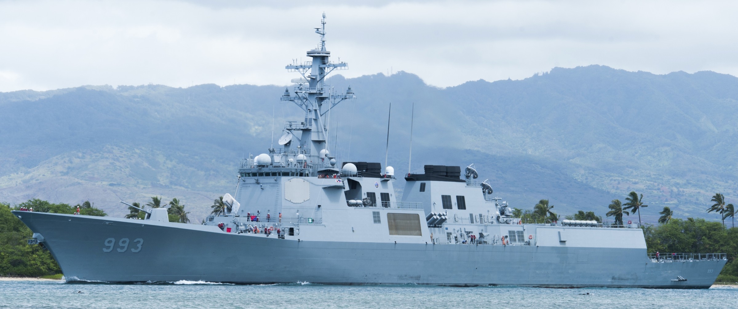ddg-993 roks seoae ryu seong-ryong sejong the great class guided missile destroyer aegis republic of korea navy rokn 18