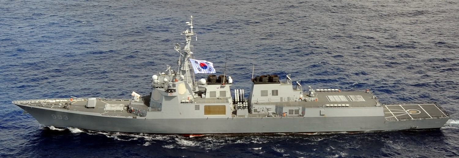 ddg-993 roks seoae ryu seong-ryong sejong the great class guided missile destroyer aegis republic of korea navy rokn 25