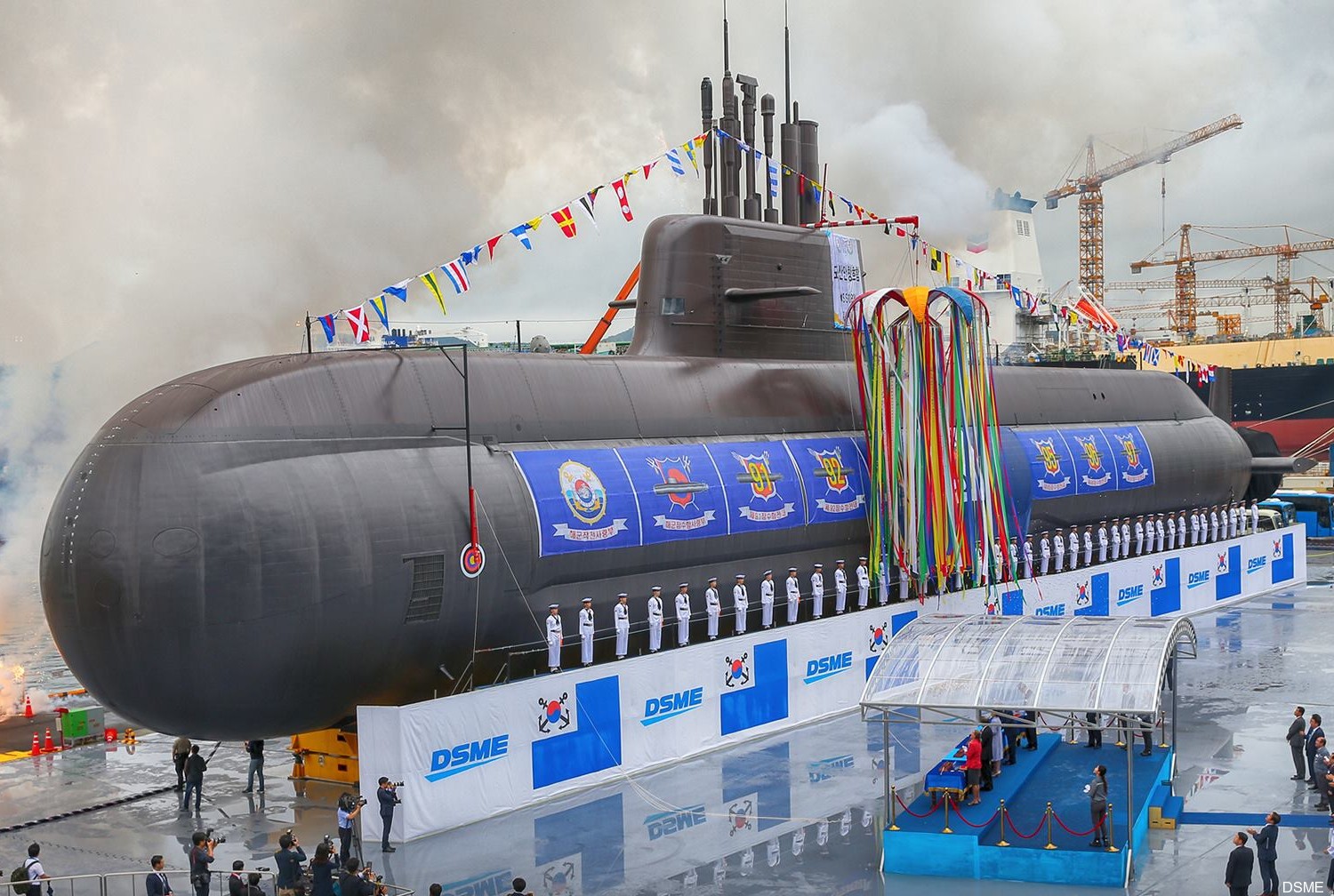 ss-083 roks dosan ahn changho class submarine kss-iii republic of korean navy rokn tiger shark torpedo ugm-84 harpoon ssm chonryong slcm missile hyonmoo cruise ballistic slbm 06