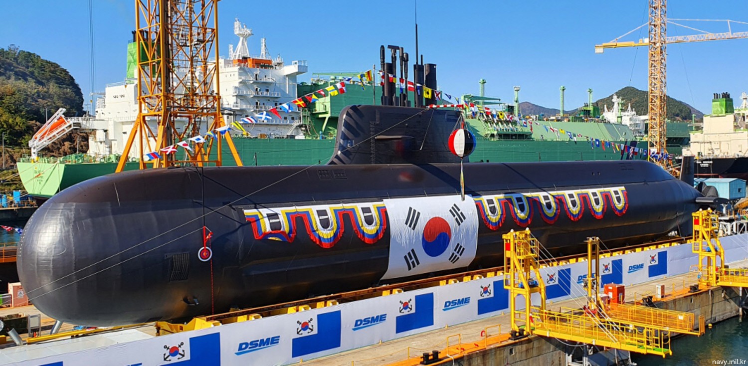 ss-085 roks ahn mu dosan changho class submarine kss-iii republic of korean navy rokn tiger shark torpedo ugm-84 harpoon ssm chonryong slcm missile hyonmoo cruise ballistic slbm 05