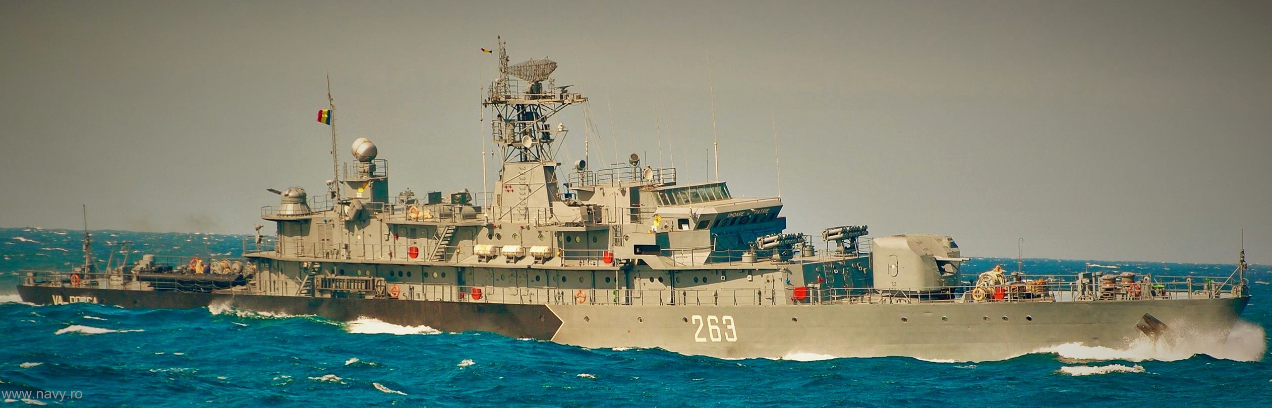 f-263 vice amiral eugeniu rosca tetal-i class corvette romanian navy 04