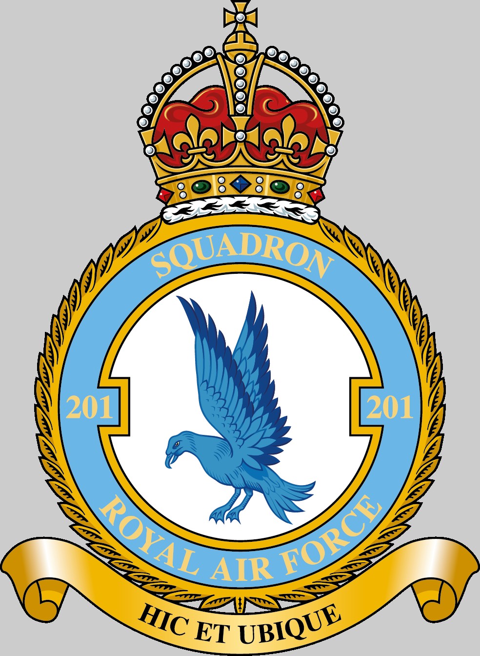 no.201 squadron royal air force raf insignia crest patch badge poseidon mra1