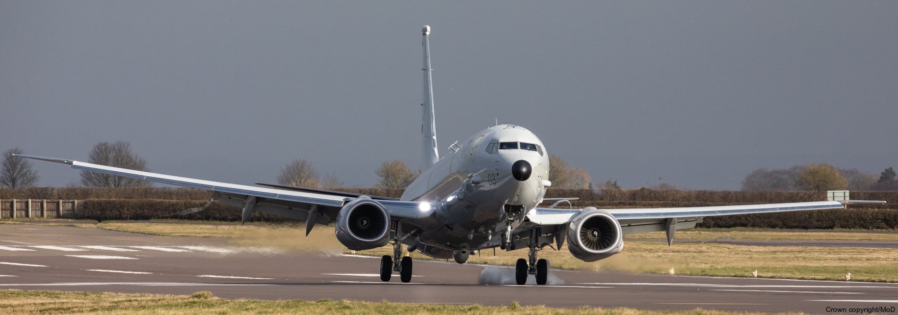 boeing poseidon mra1 maritime patrol reconnaissance aircraft royal air force zp803 11