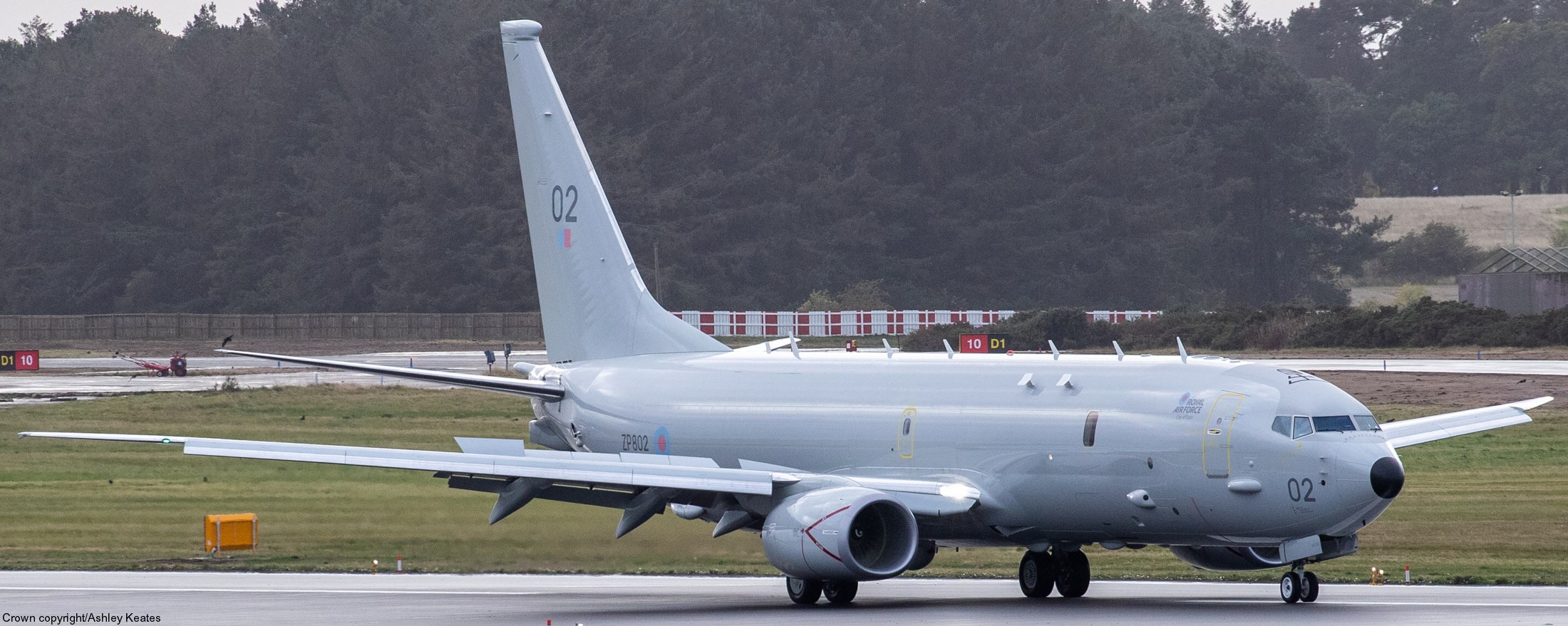 boeing poseidon mra1 maritime patrol reconnaissance aircraft royal air force zp802 19