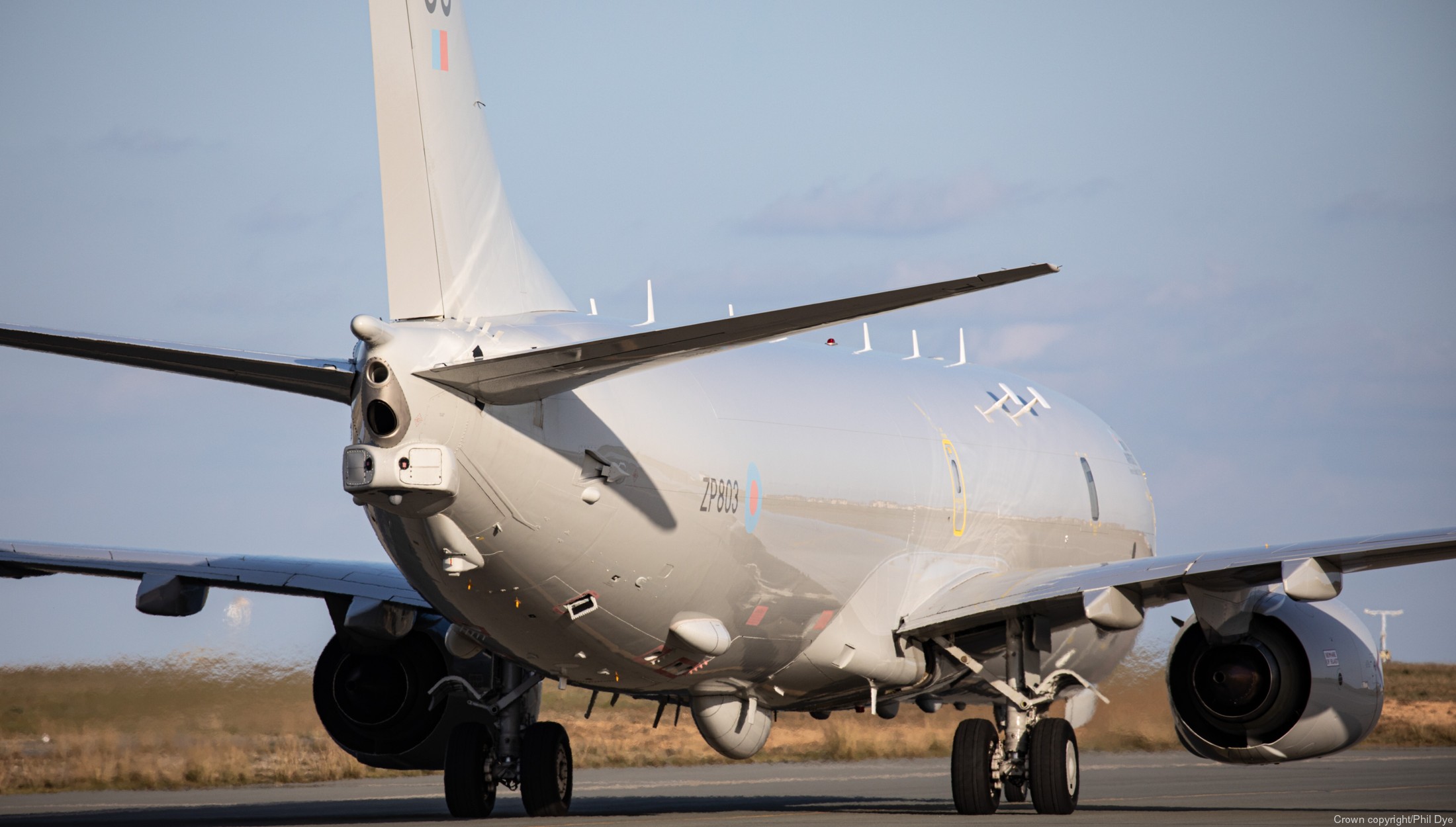 boeing poseidon mra1 maritime patrol reconnaissance aircraft royal air force zp803 20