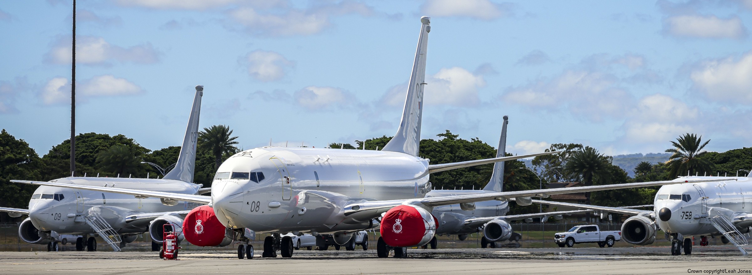 boeing poseidon mra1 maritime patrol reconnaissance aircraft royal air force zp808 raf lossiemouth 23