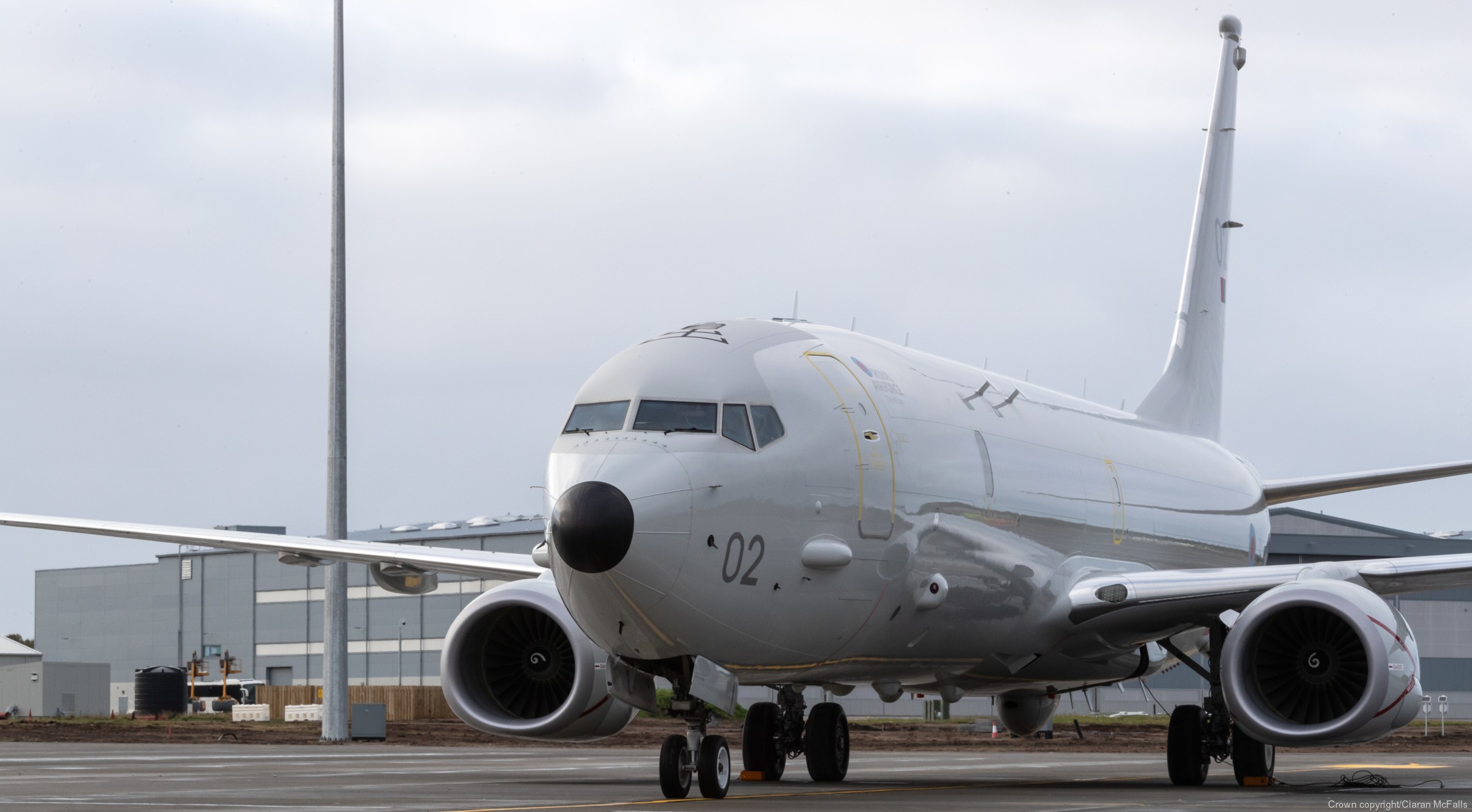 boeing poseidon mra1 maritime patrol reconnaissance aircraft royal air force zp802 28