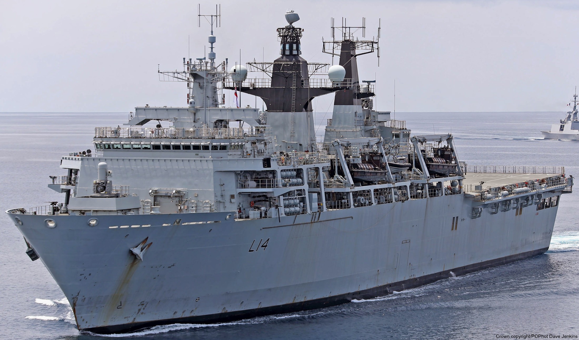 l14 hms albion amphibious transport dock assault ship landing platform lpd royal navy 69