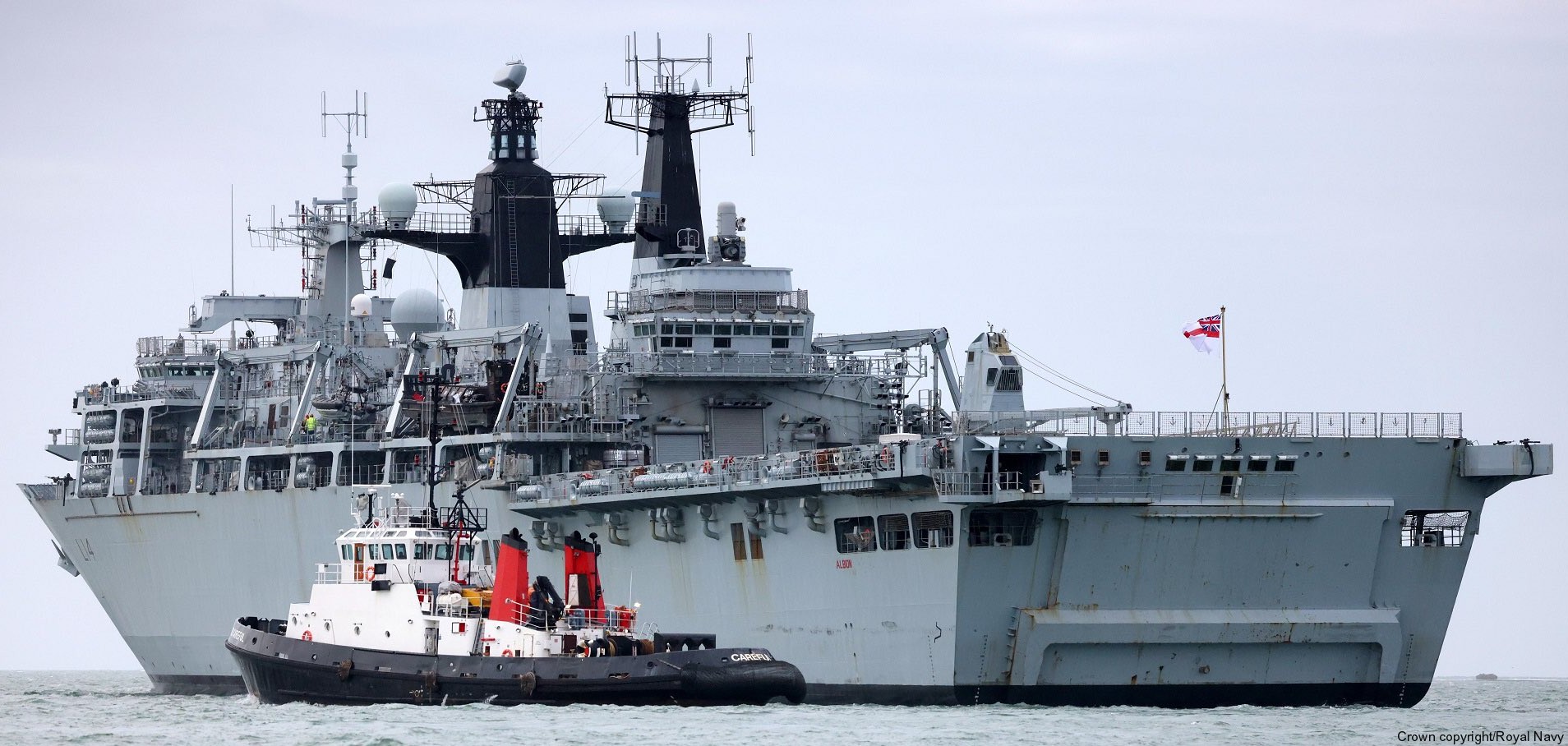 l14 hms albion amphibious transport dock assault ship landing platform lpd royal navy 96