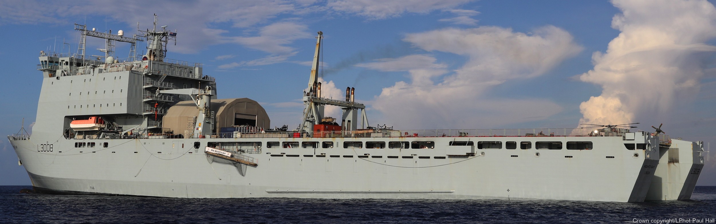 l-3008 rfa mounts bay dock landing ship lsd royal fleet auxilary navy 22