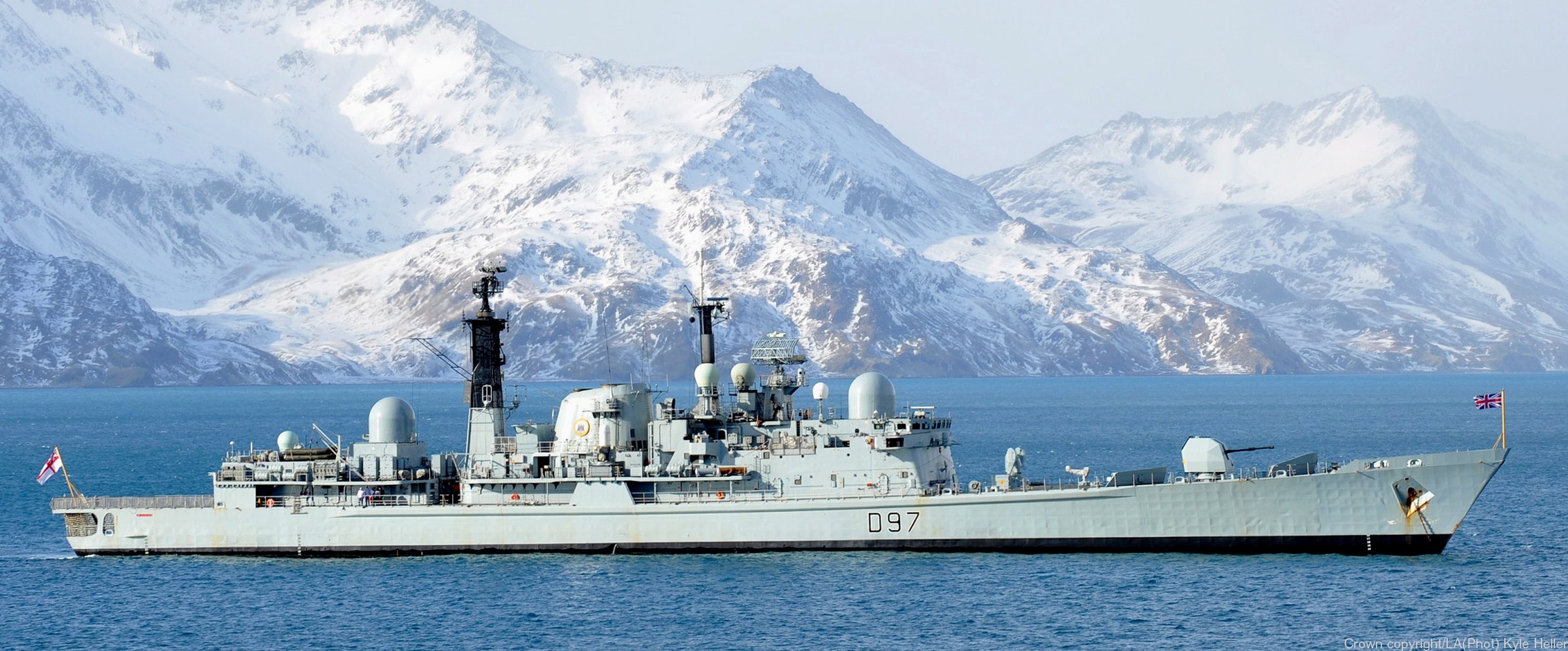 Sheffield class Type 42 Guided Missile Destroyer - Royal Navy