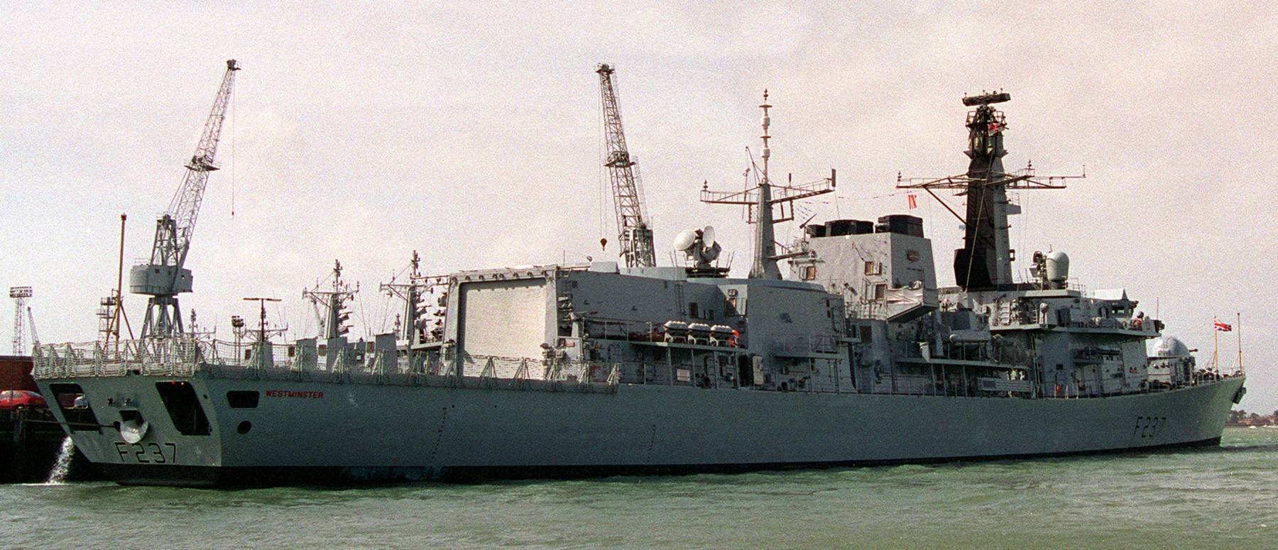 f-237 hms westminster type 23 duke class frigate royal navy 14