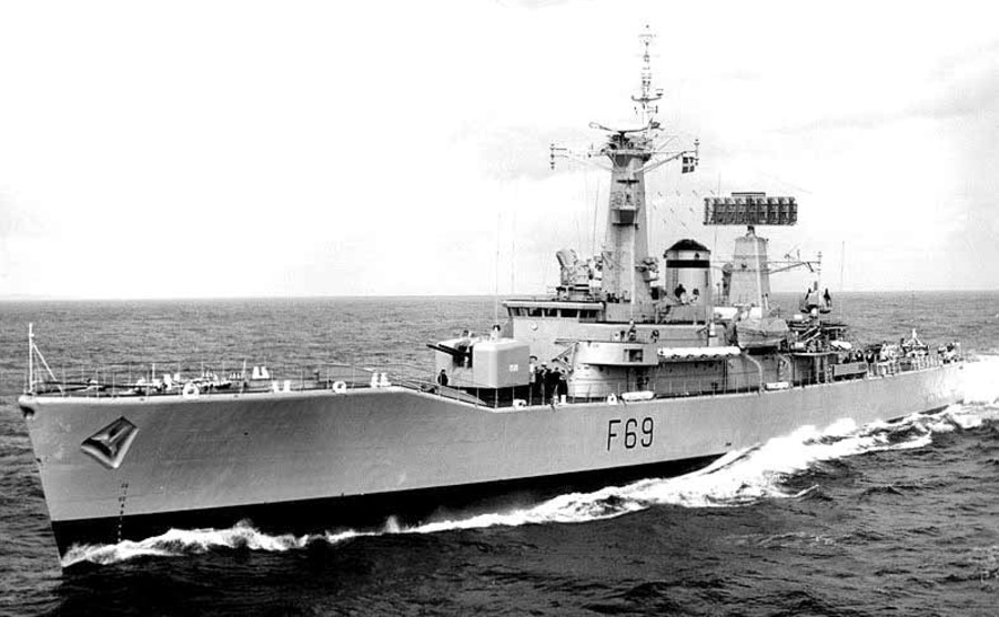 hms bacchante f 69 type 12i leander class frigate