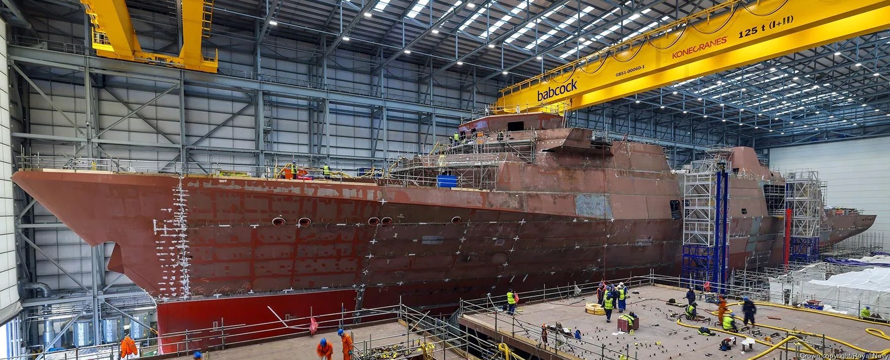 type 31 inspiration class frigate gpff royal navy babcock hms active construction 11