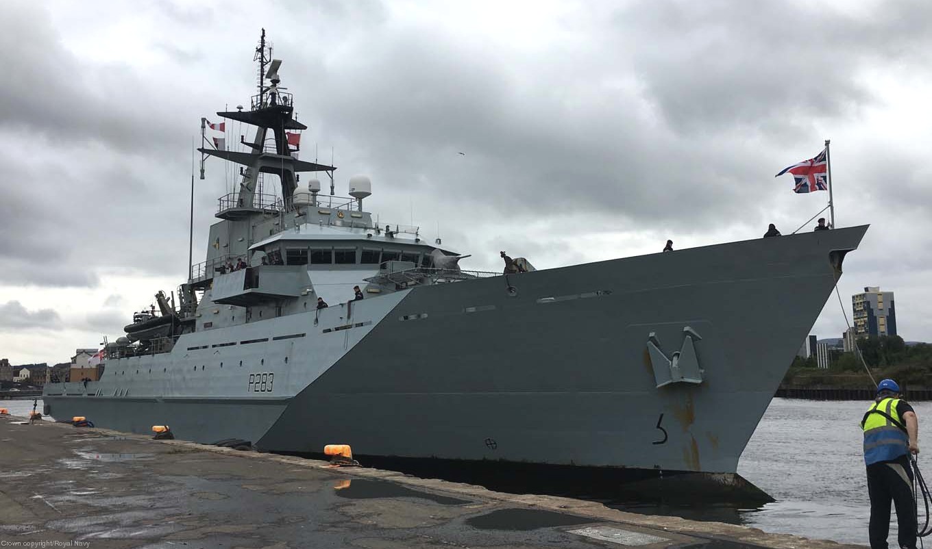 p283 hms mersey river class offshore patrol vessel opv royal navy 13