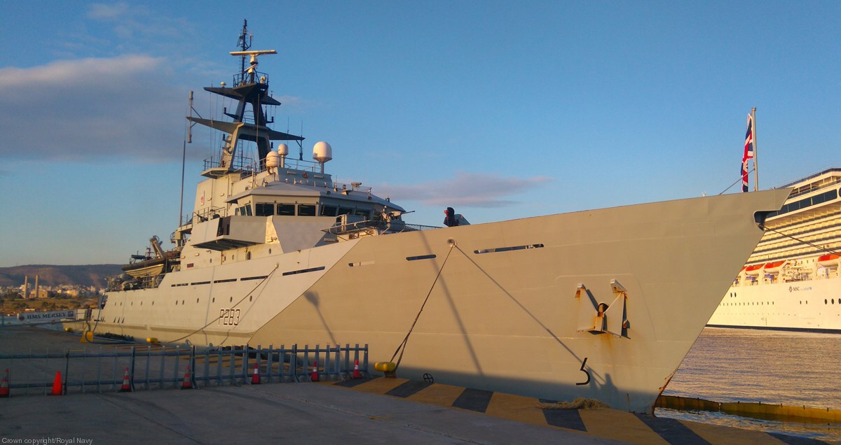 p283 hms mersey river class offshore patrol vessel opv royal navy 14