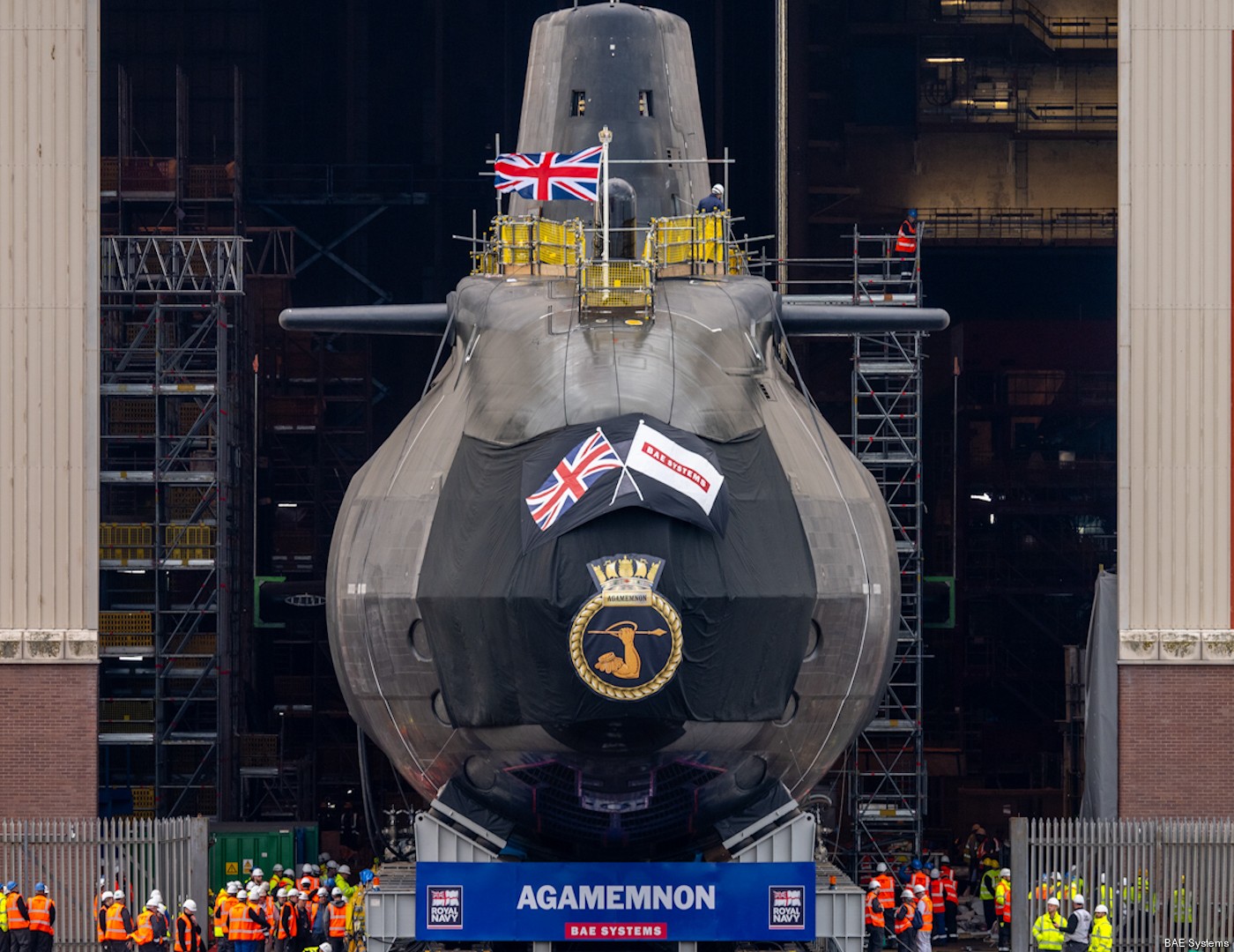 astute class attack submarine ssn hunter killer royal navy s124 hms agamemnon 05c