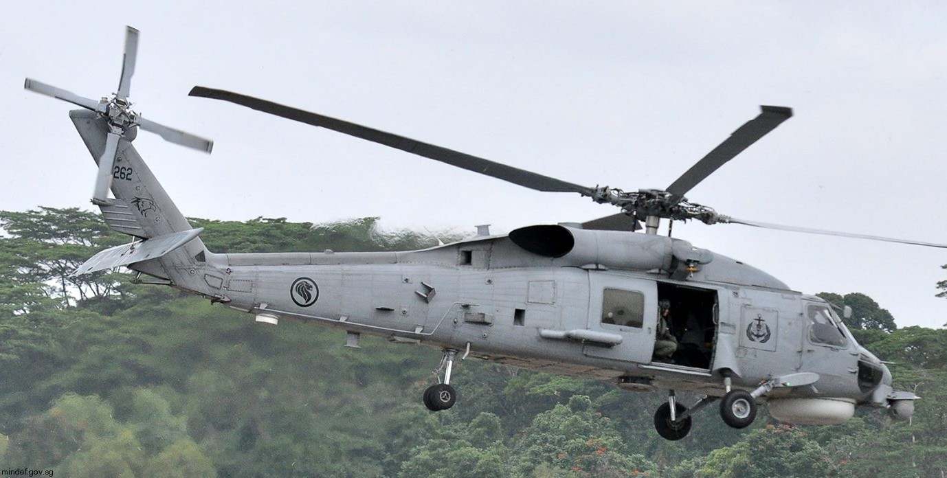 sikorsky s-70b seahawk republic of singapore air force navy rsaf 123 squadron frigate 05