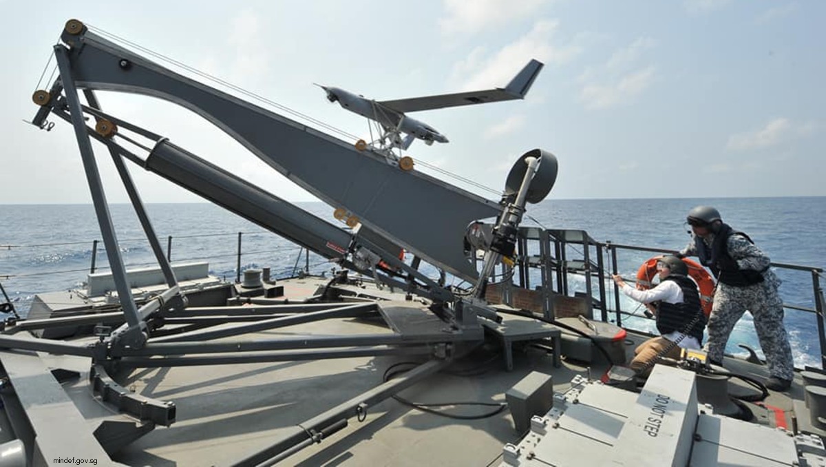 victory class missile corvette republic singapore navy boeing scan eagle uav barak sam 03