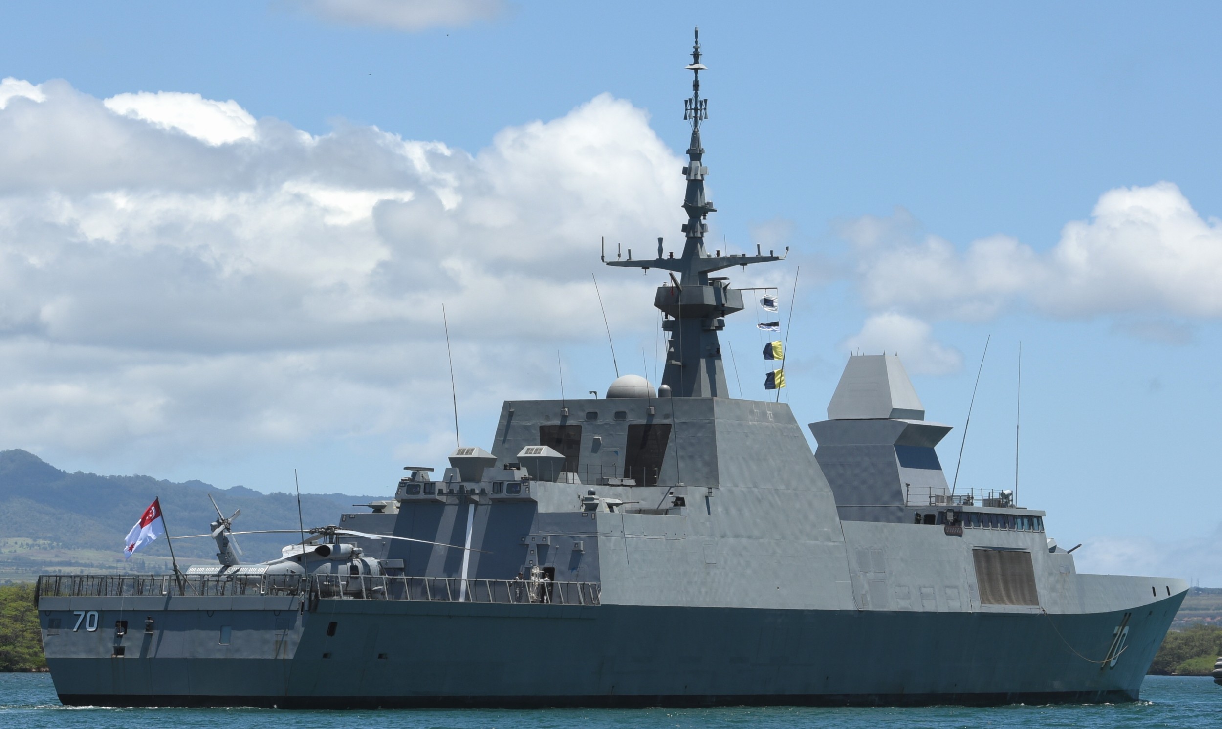 70 rss steadfast formidable class multi-mission missile frigate ffg republic singapore navy rimpac hawaii 17