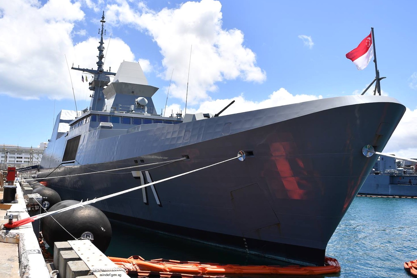 71 rss tenacious formidable class missile frigate ffg republic singapore navy 16x