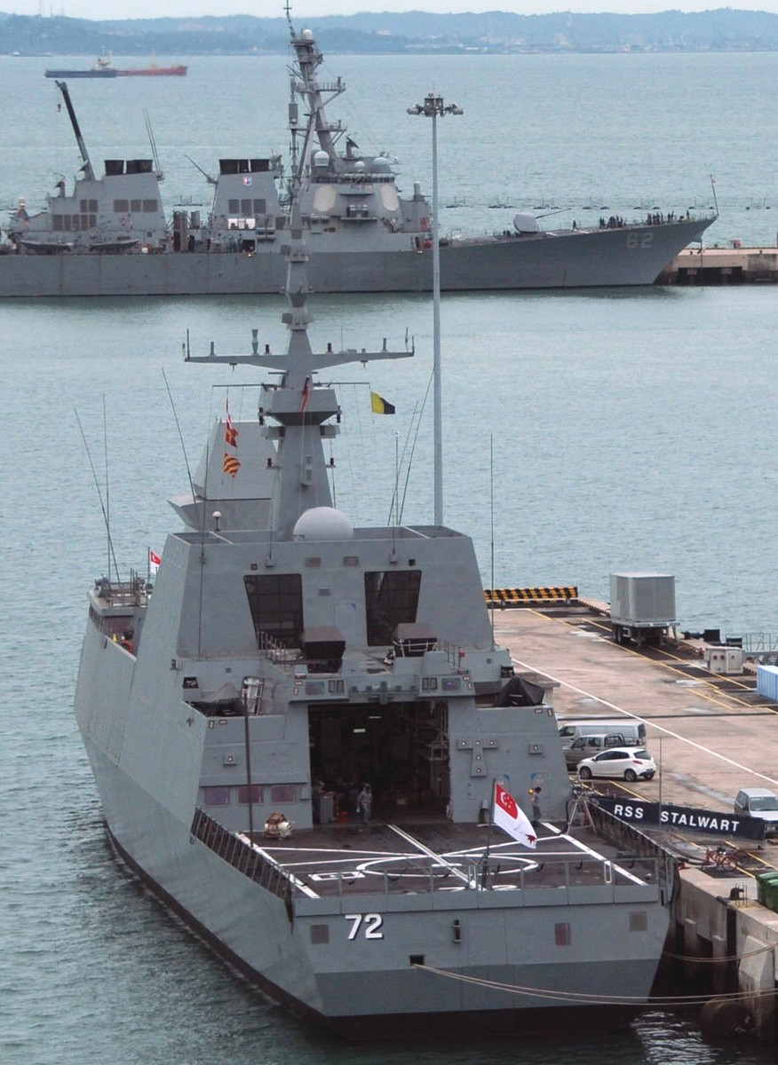 72 rss stalwart formidable class multi-mission missile frigate ffg republic singapore navy 10
